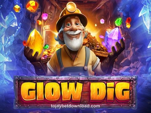 tojay Glow Dig Game Interface